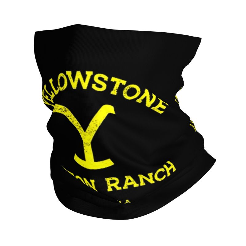 Outdoor Camping Awning - Yellowstone Dutton Ranch Print Bandana Neck