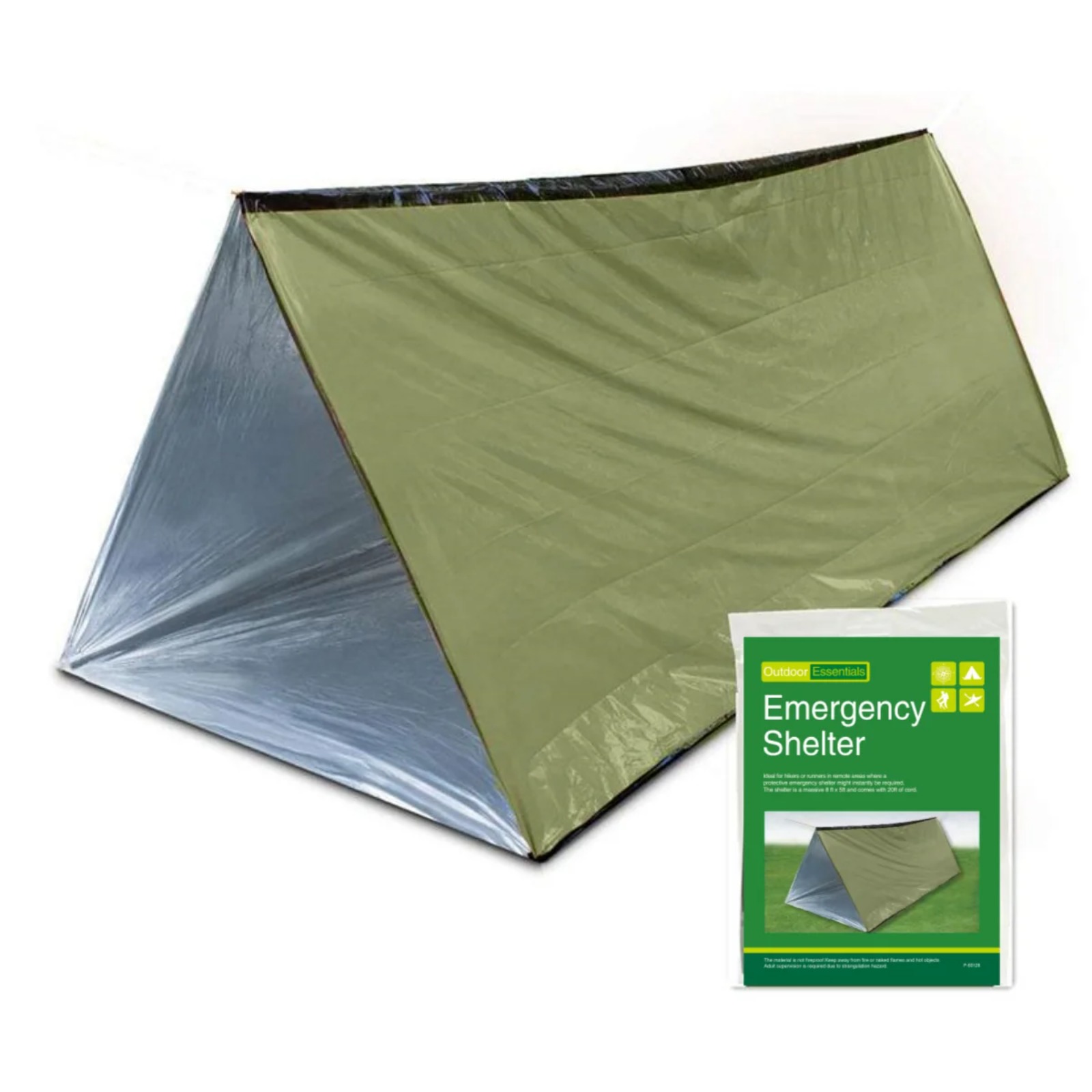 Outdoor Camping Tent Waterproof - Emergency tent, Waterproof 2 Person Emergency
