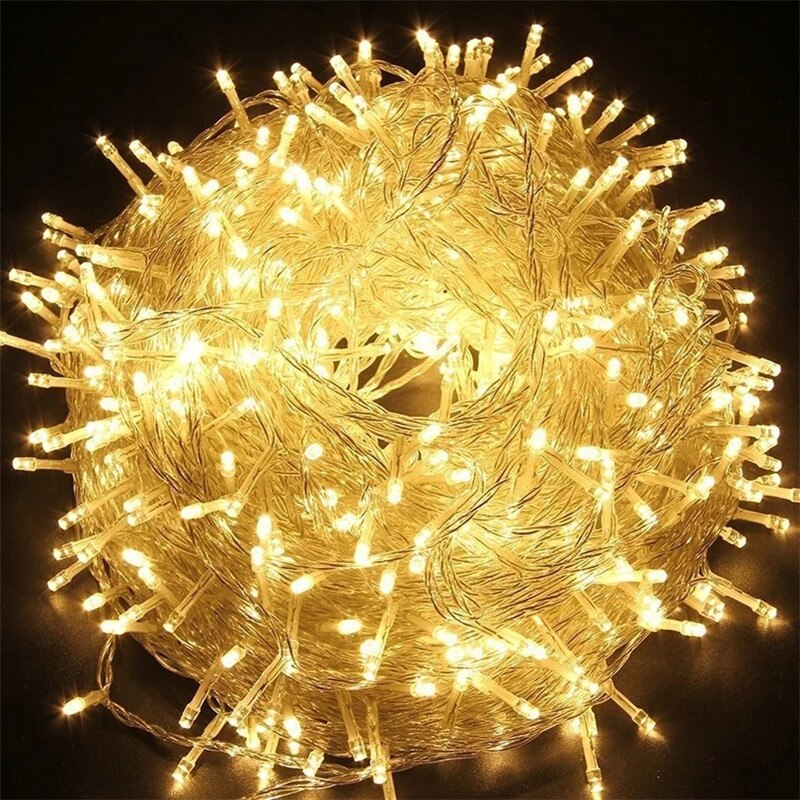 Outdoor Camping Lights String - Outdoor LED String Lights Garland 10M