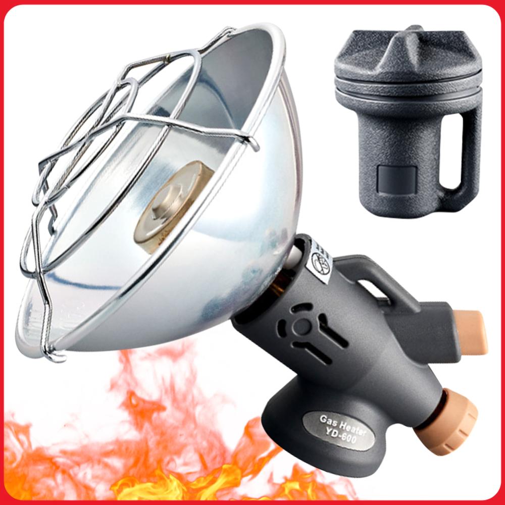 Outdoor Camping Gas Heater - Portable Propane Heater with Protective Mesh
