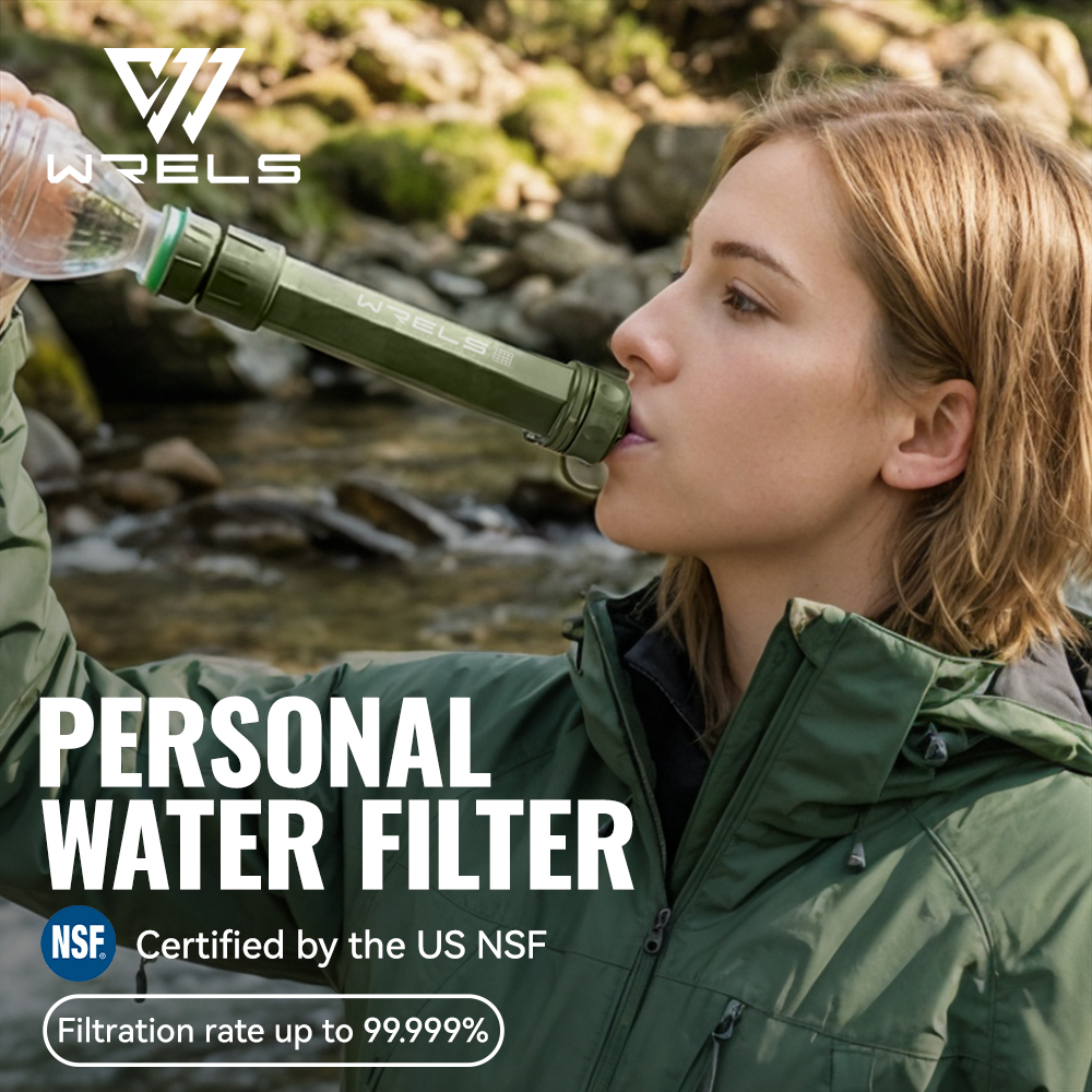 Survival Kit - WRELS Outdoor Portable Water Purification Filter