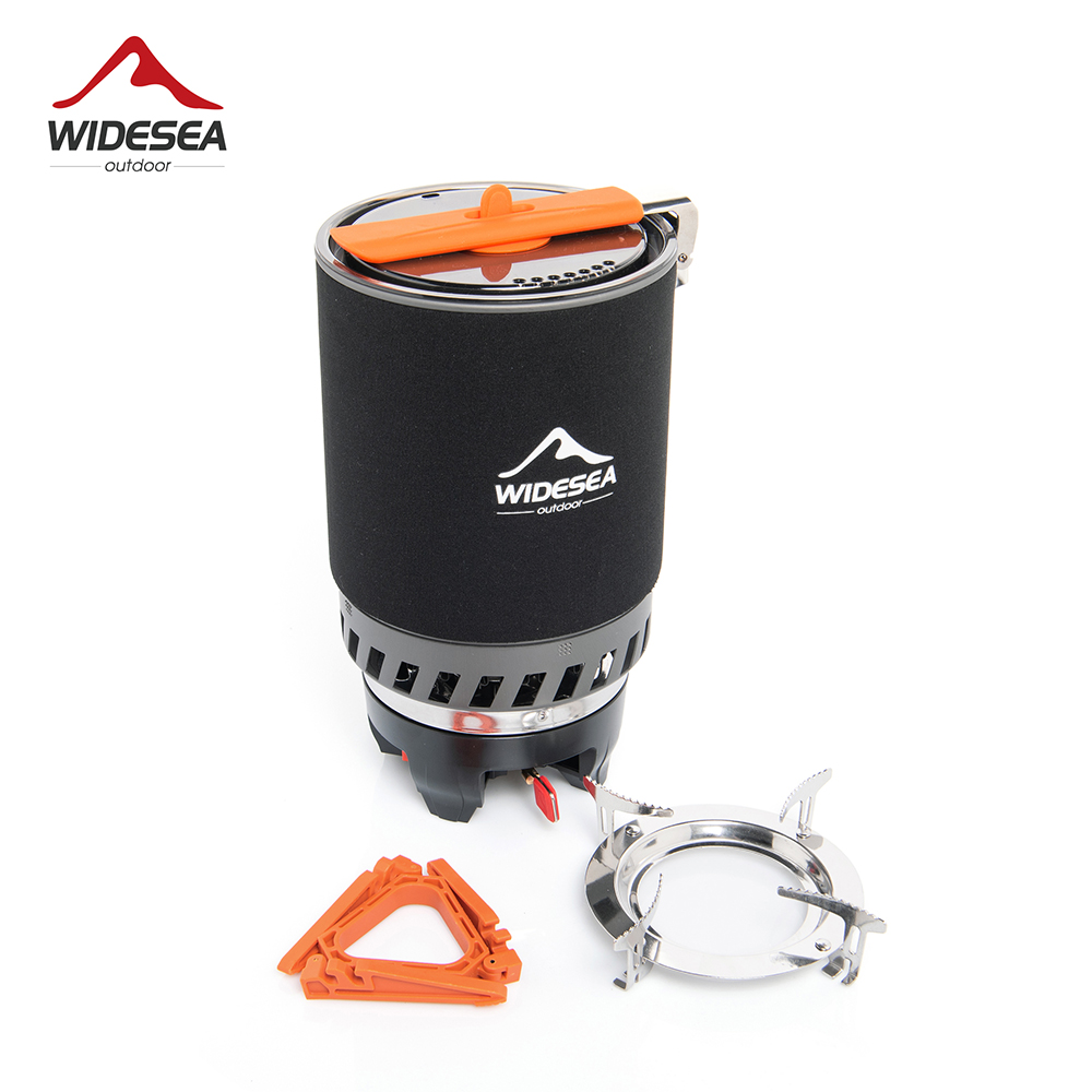 Outdoor Camping Gas Heater - Widesea Camping Cooking System with Heat