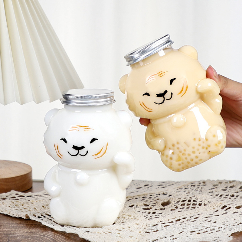 Bear Canister - Disposable Drink Bottles Juice Bear Plastic