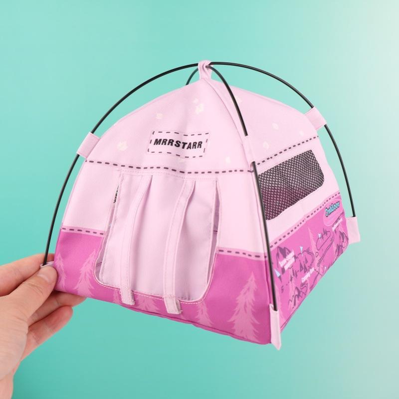 Outdoor Y Camping - 18.5*18.5cm Miniature Simulated Outdoor Tent Ornament