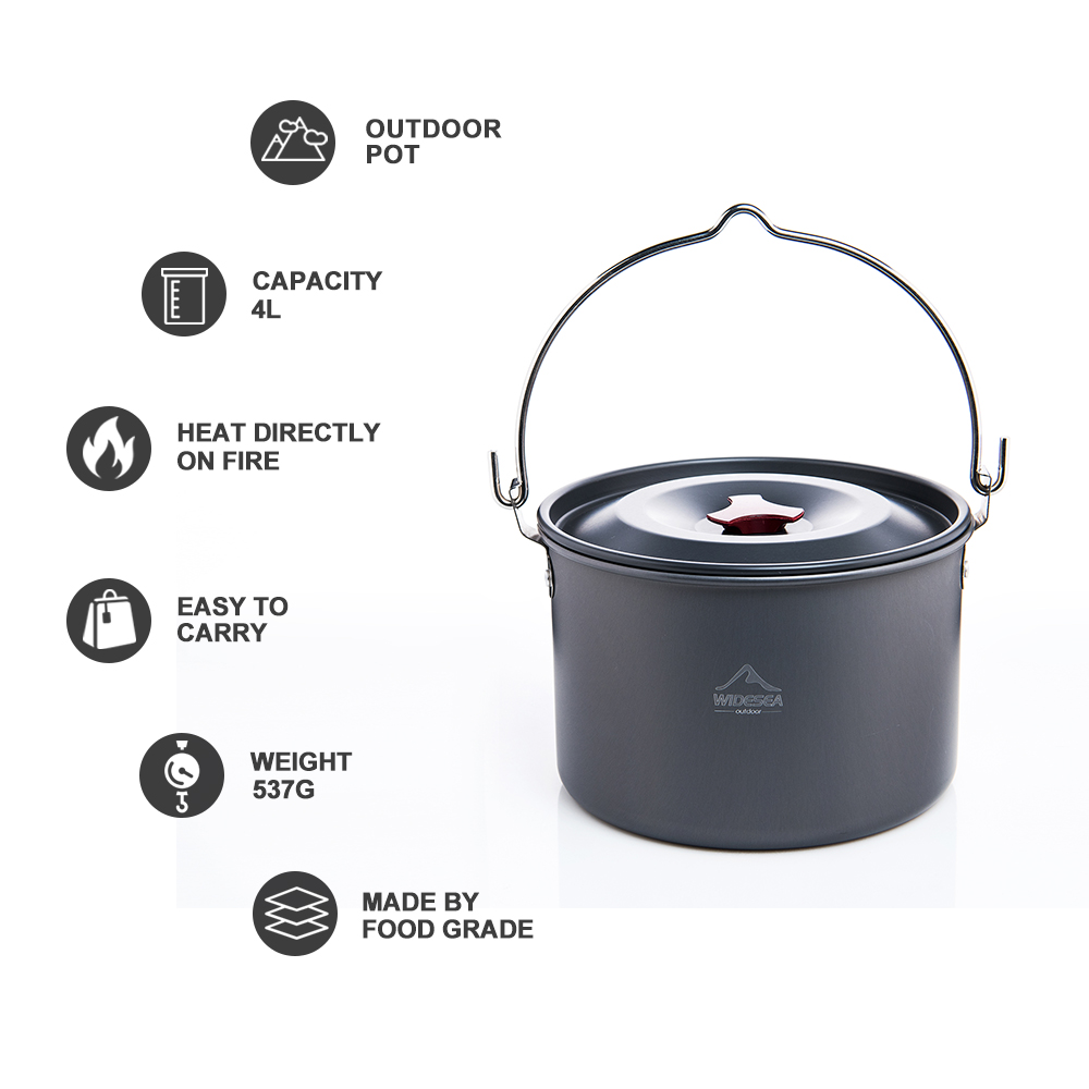 Widesea Hard Anodized Aluminum - Outdoor Y Camping บทวิจารณ์และราคา