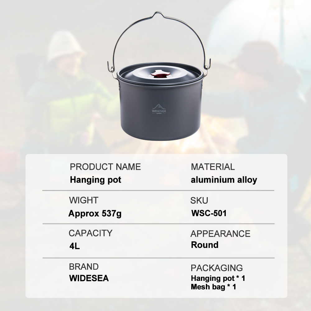 Widesea Hard Anodized Aluminum - Outdoor Y Camping บทวิจารณ์และราคา