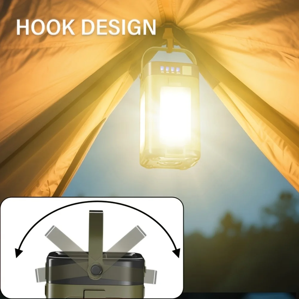 Solar Outdoor Portable Camping - Outdoor Camping Light Portable บทวิจารณ์และราคา