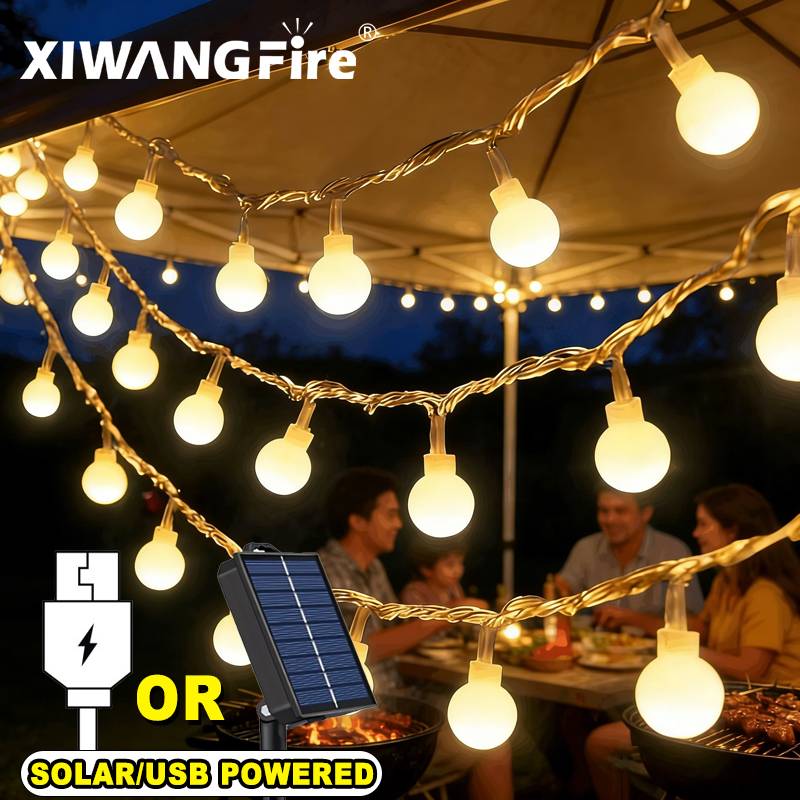 3-10M Solar/USB/Battery String - Outdoor Camping Tent Waterproof บทวิจารณ์และราคา