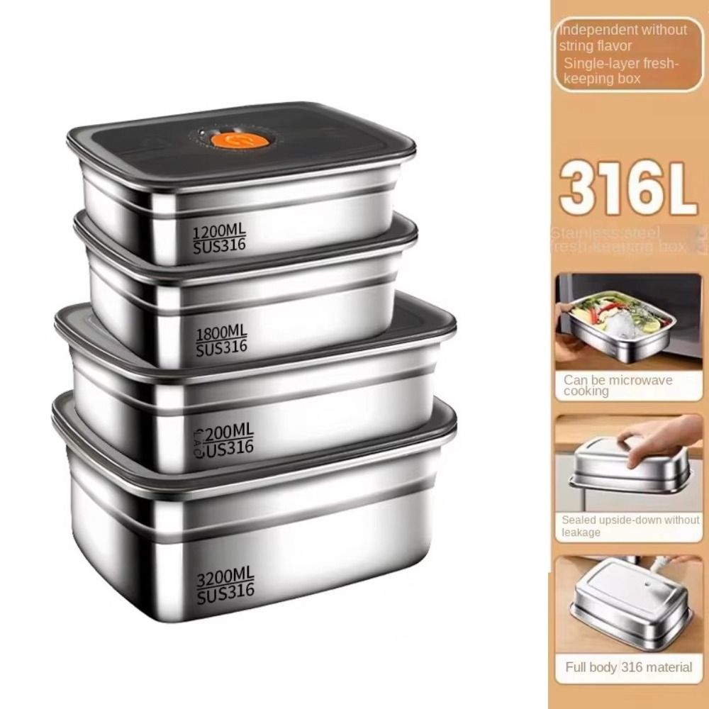 Stainless Steel Camping Lunch  - Outdoor Camping Fridge บทวิจารณ์และราคา
