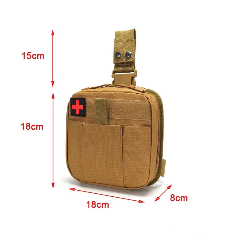 MOLLE Drop Leg Pouch Medical K - First Aid Kit Camping บทวิจารณ์และราคา