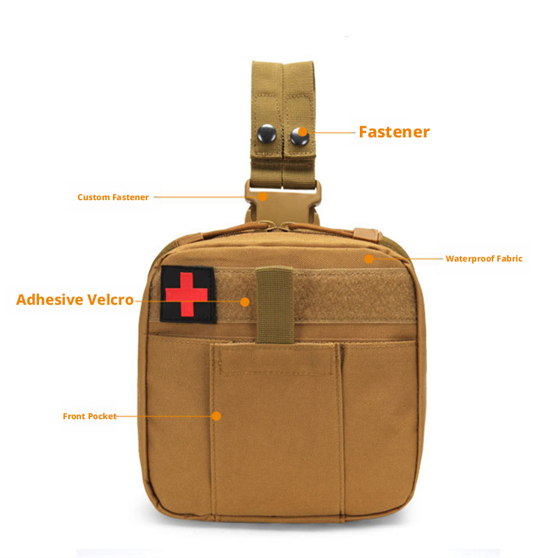 MOLLE Drop Leg Pouch Medical K - First Aid Kit Camping บทวิจารณ์และราคา
