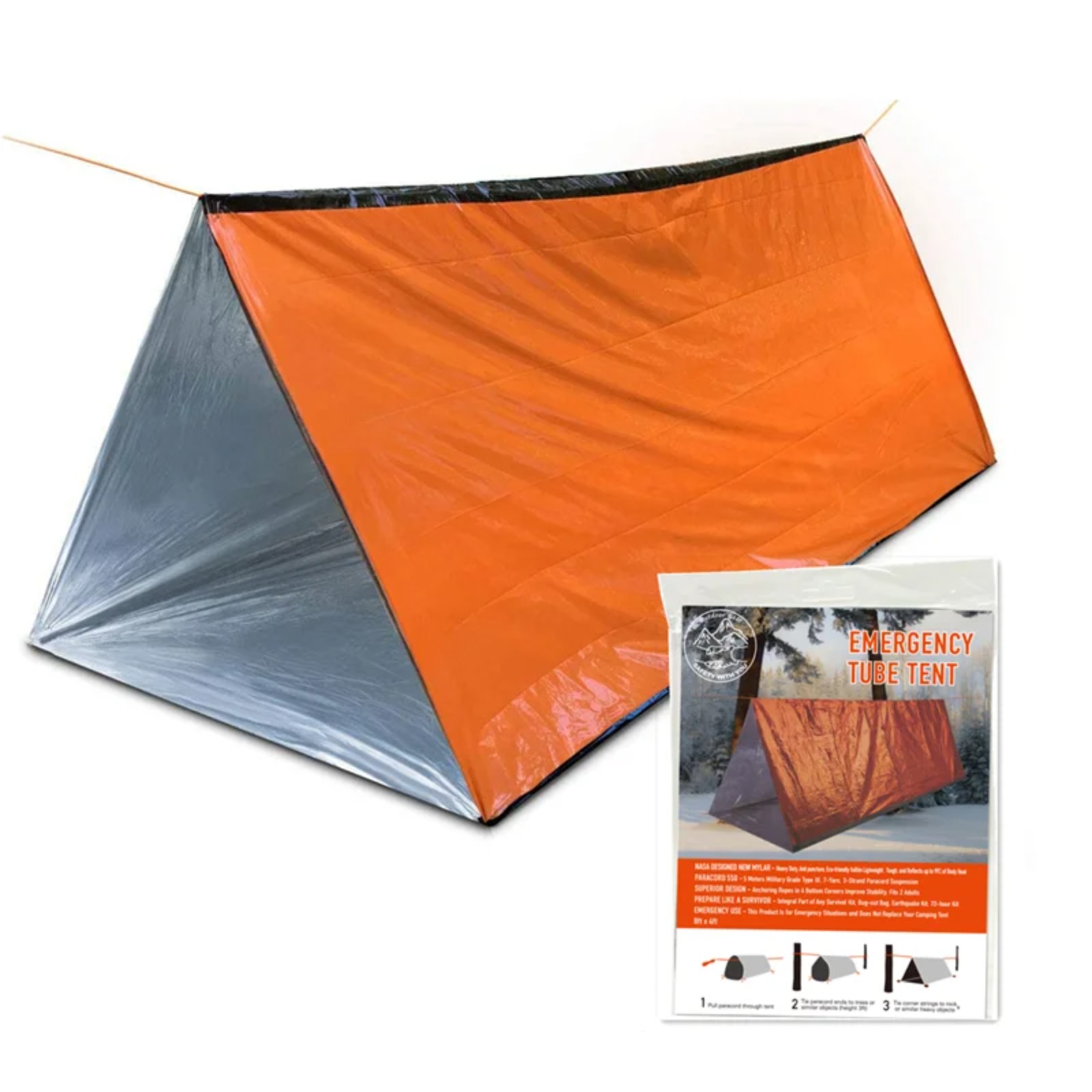 Emergency tent, Waterproof 2 P - Outdoor Camping Tent Waterproof บทวิจารณ์และราคา