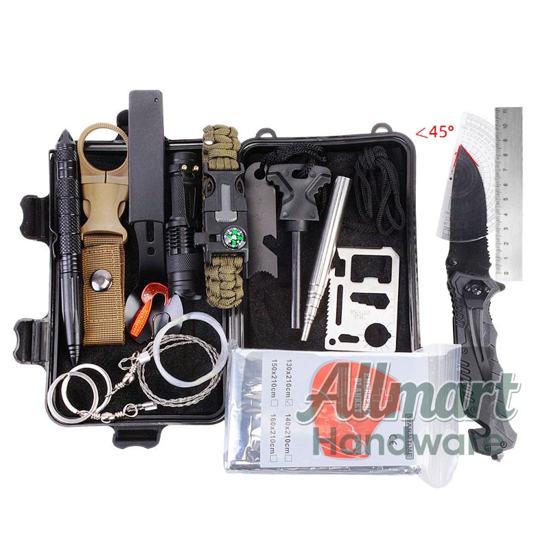 Multi functional portable EDC  - Survival Kit บทวิจารณ์และราคา