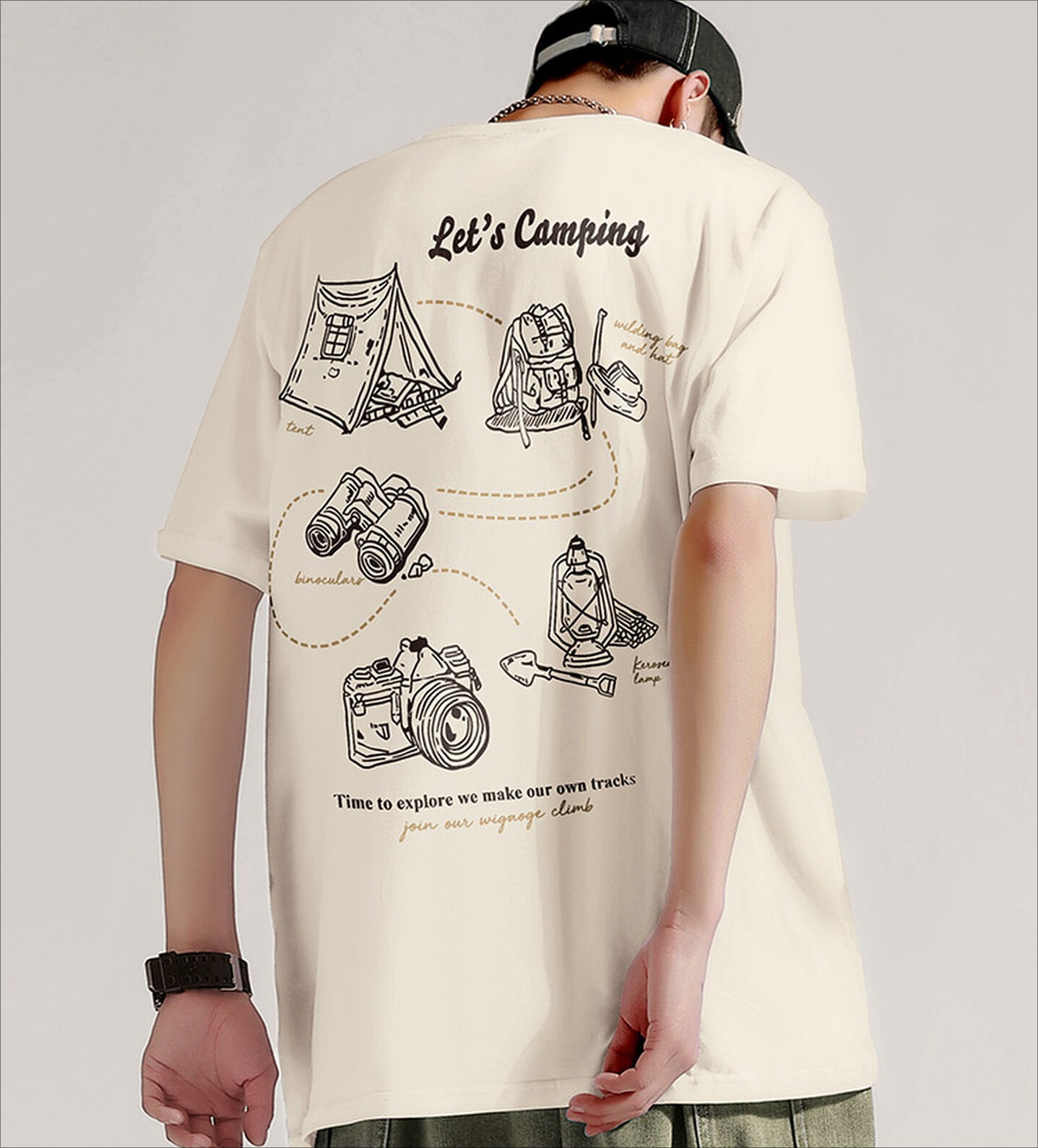 New Korea Men Short Sleeve Mou - Outdoor Camping Korea บทวิจารณ์และราคา