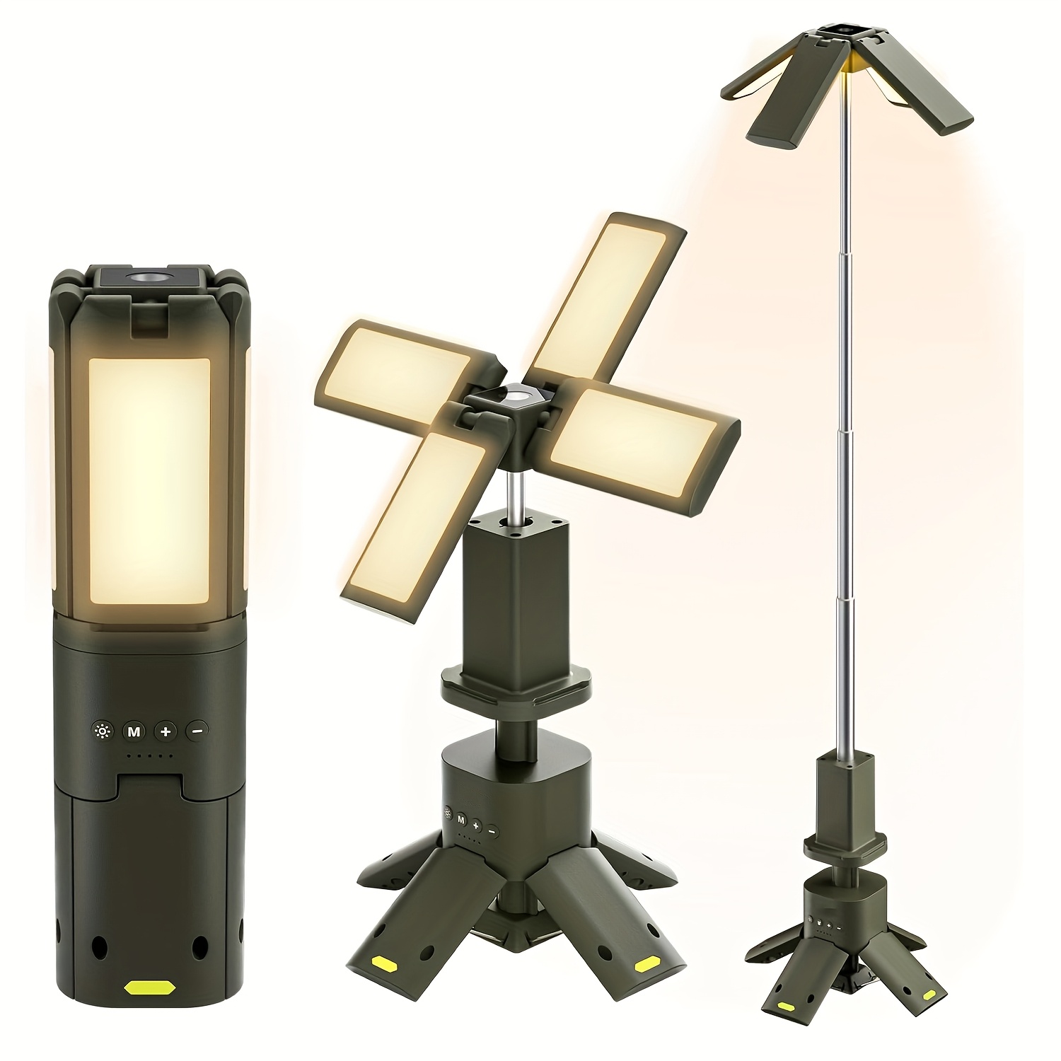 Camping Lantern, 14000mAh Rech - Outdoor Camping Light Portable บทวิจารณ์และราคา