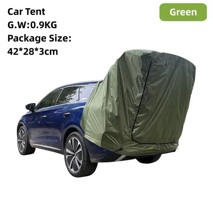 Outdoor Rainproof Canopy Roof  - Outdoor Camping Car Tail Tent บทวิจารณ์และราคา