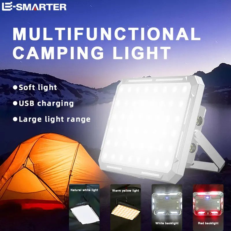 LED Camping Tent Light Recharg - Outdoor Camping Light Portable บทวิจารณ์และราคา