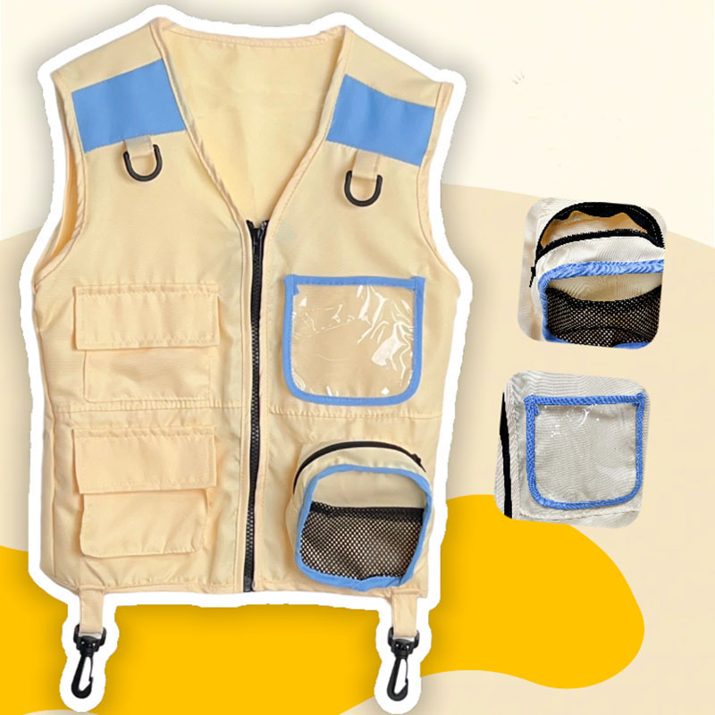 Children Explorer Vest Pretend - Outdoor Camping Kids Activities บทวิจารณ์และราคา