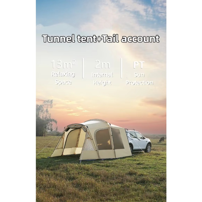 Tent Factory Customized Outdoo - Outdoor Camping Car Tail Tent บทวิจารณ์และราคา