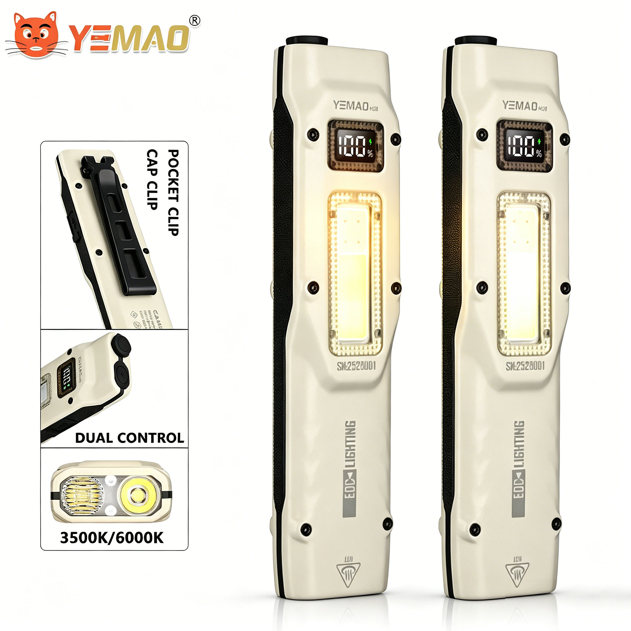 Portable 880LM YEMAO M28 Ultra - Outdoor Camping Light Portable บทวิจารณ์และราคา