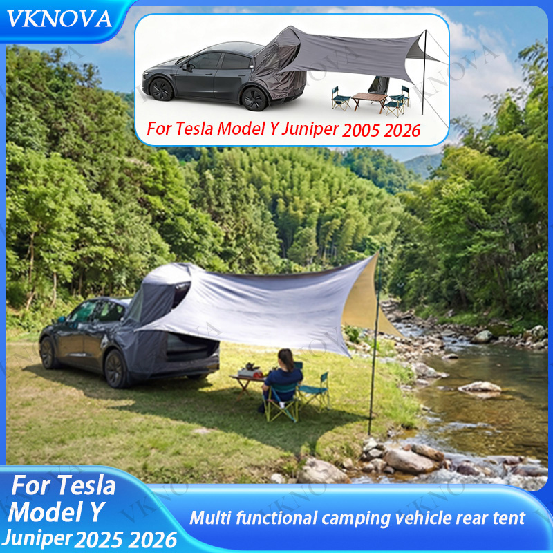 For Tesla Model Y Camping Car  - Outdoor Camping Car Tail Tent บทวิจารณ์และราคา