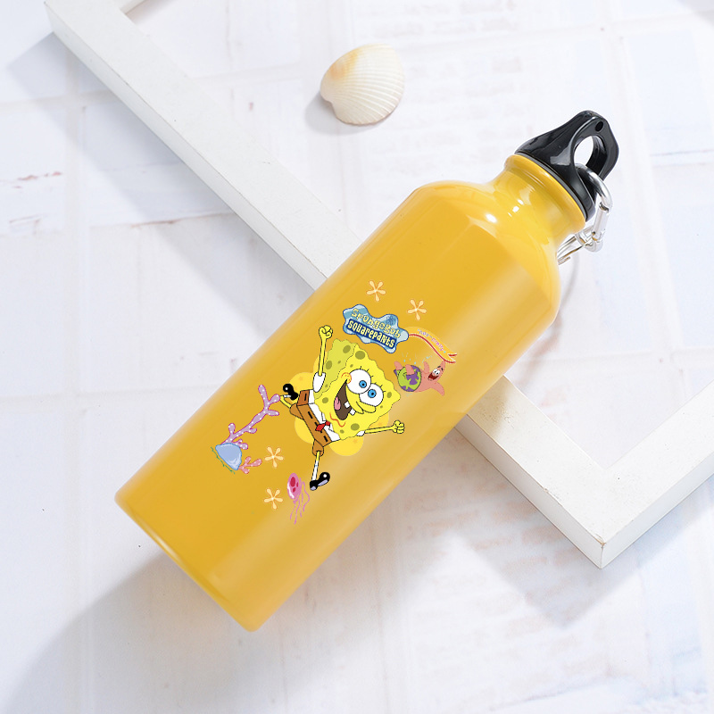 SpongeBobs Aluminum Water Bott - Outdoor Y Camping บทวิจารณ์และราคา