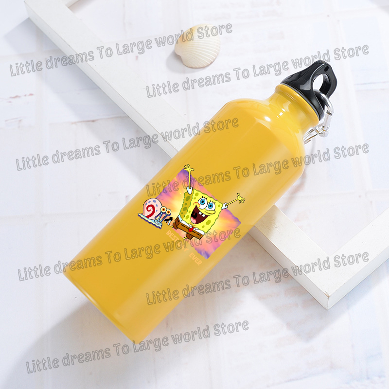 SpongeBobs Aluminum Water Bott - Outdoor Y Camping บทวิจารณ์และราคา
