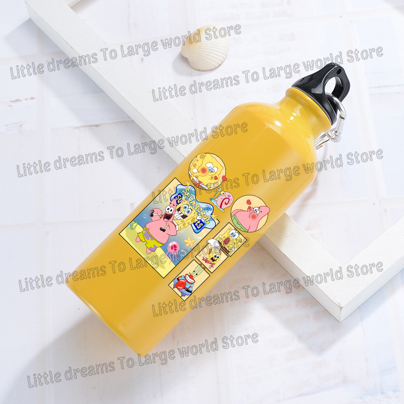 SpongeBobs Aluminum Water Bott - Outdoor Y Camping บทวิจารณ์และราคา