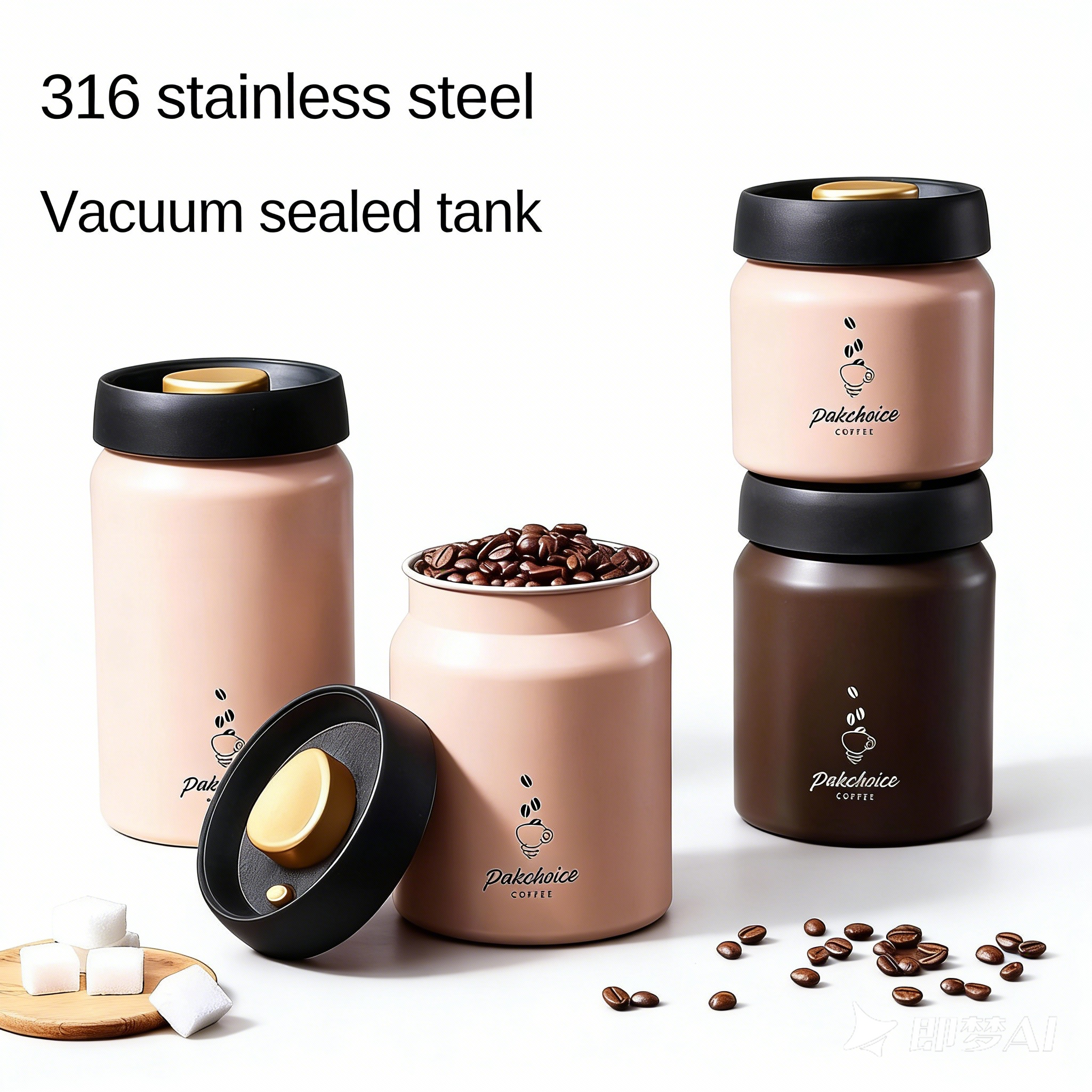 Vacuum Coffee Bean Storage Con - Bear Canister บทวิจารณ์และราคา