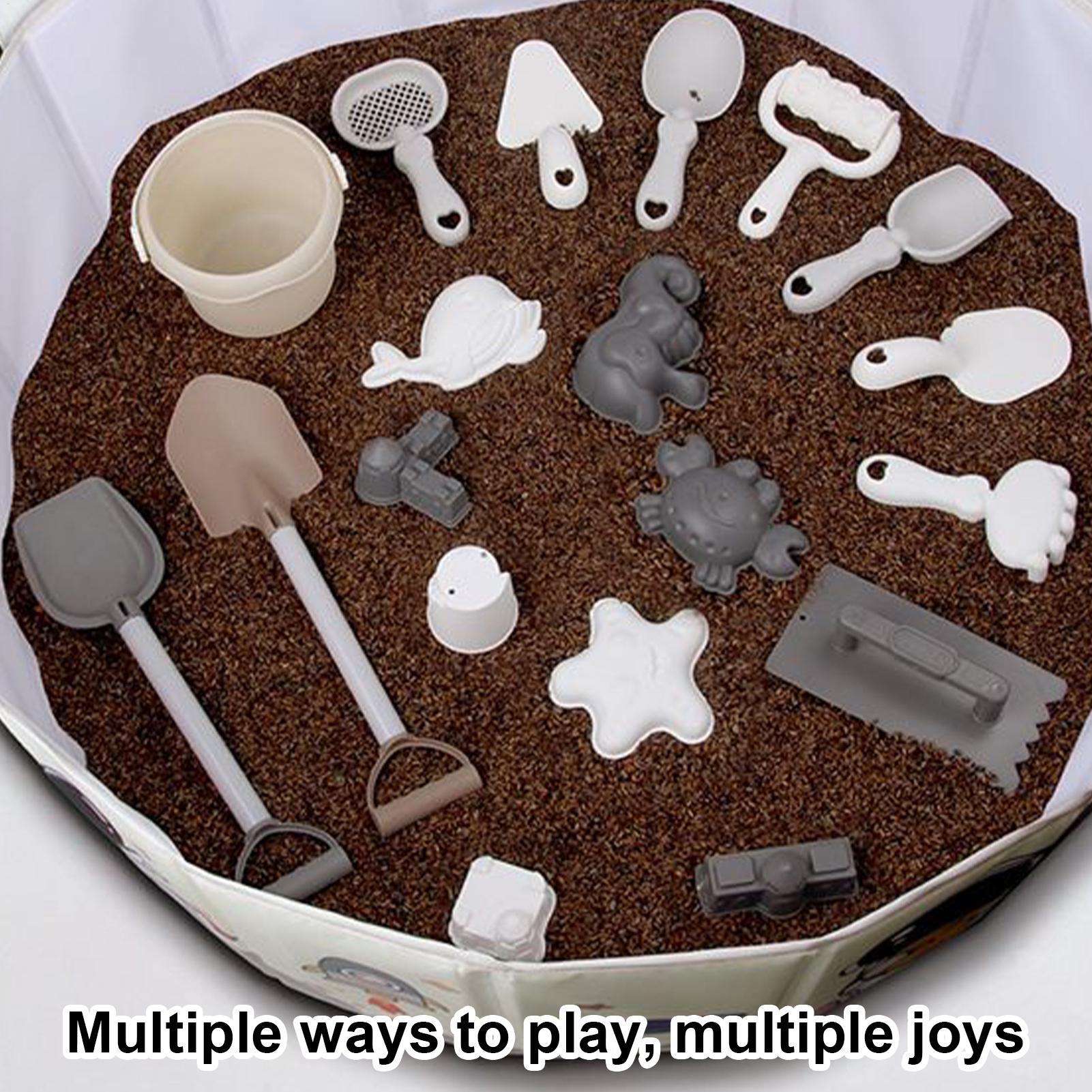 Beach Sand Toys Sand Bucket An - Outdoor Camping Kids Activities บทวิจารณ์และราคา