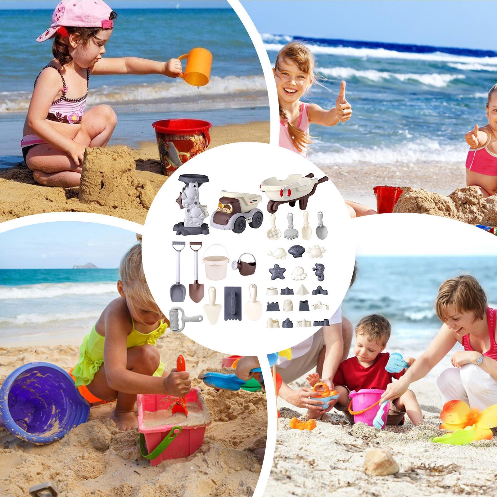 Beach Sand Toys Sand Bucket An - Outdoor Camping Kids Activities บทวิจารณ์และราคา