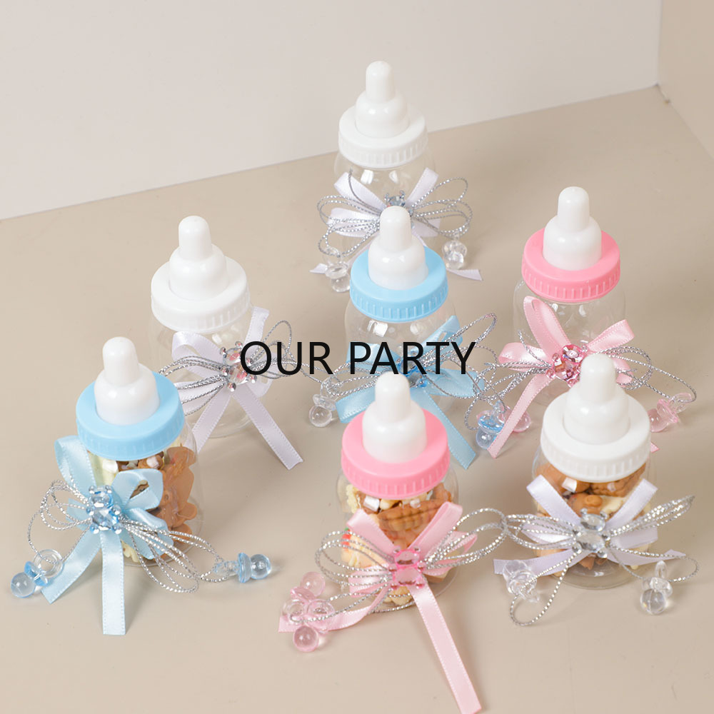 6/12Pcs Plastic Feeding Bottle - Bear Canister บทวิจารณ์และราคา
