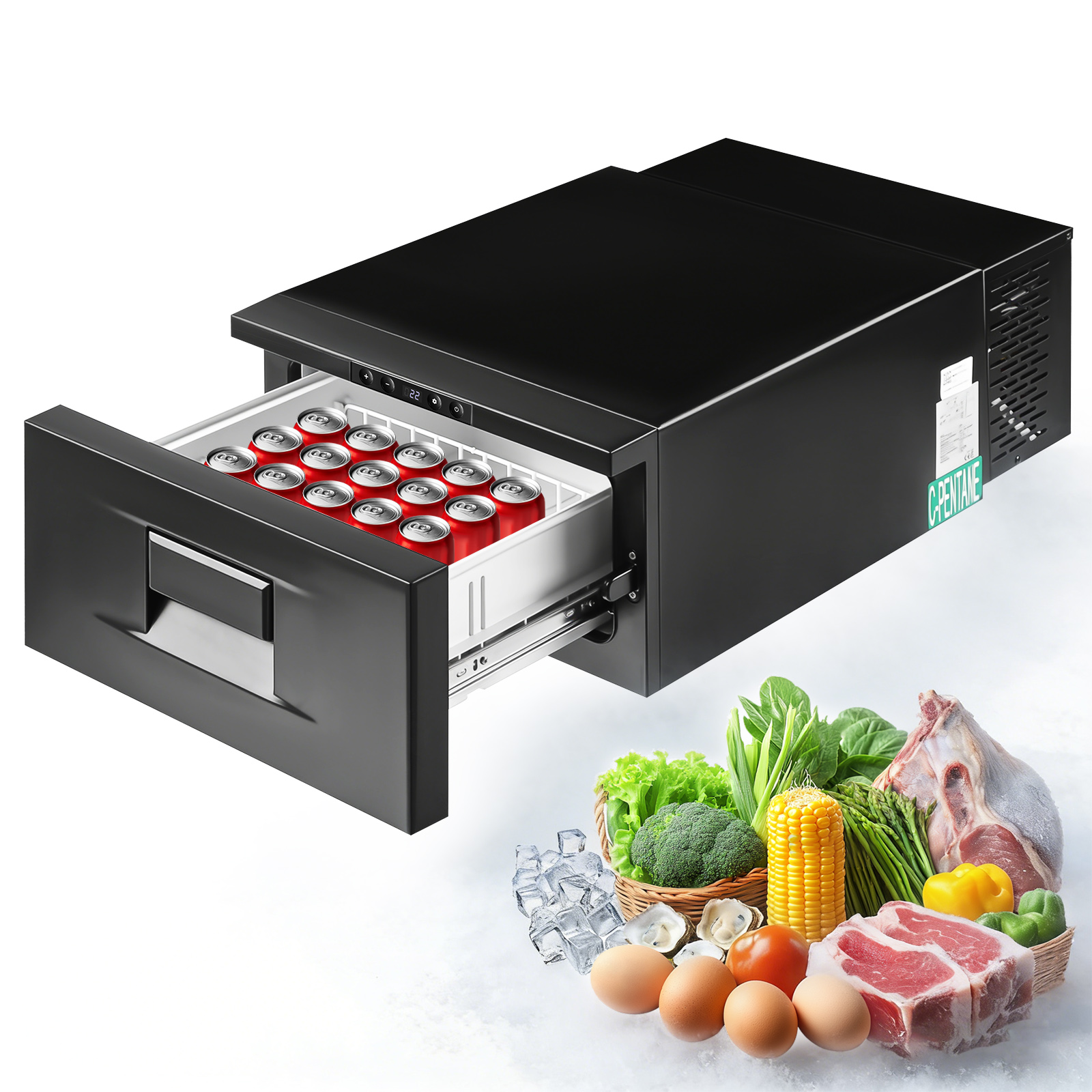 Car Refrigerator Car Drawer Fr - Outdoor Camping Fridge บทวิจารณ์และราคา