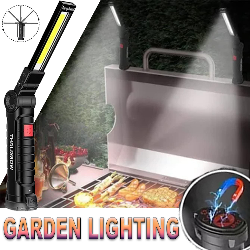 Portable LED Flashlight with M - Outdoor Camping Light Portable บทวิจารณ์และราคา