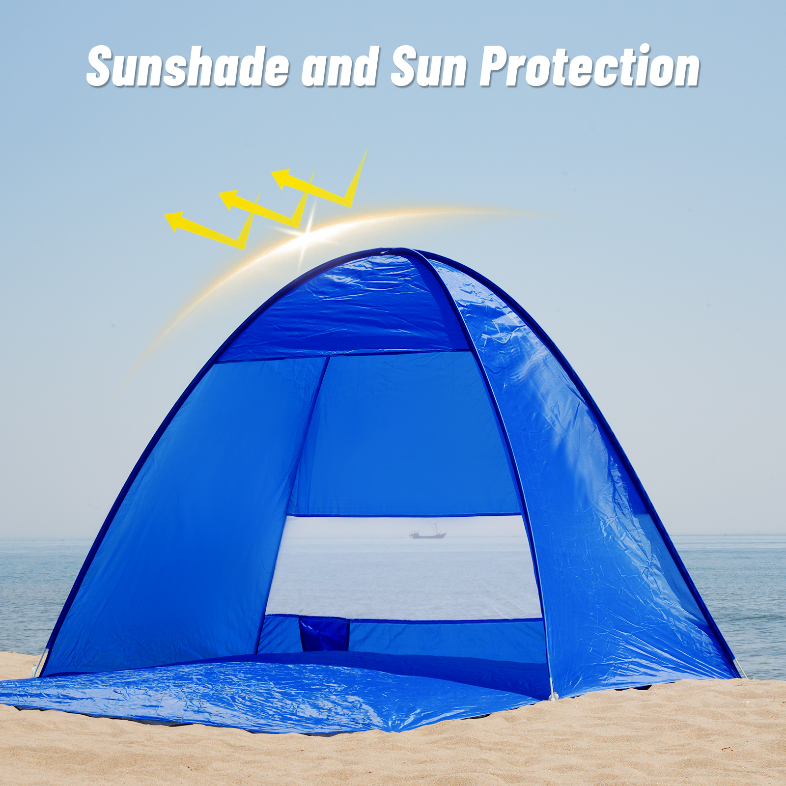 Pop-up beach tent,with handbag - Outdoor Camping Tent บทวิจารณ์และราคา
