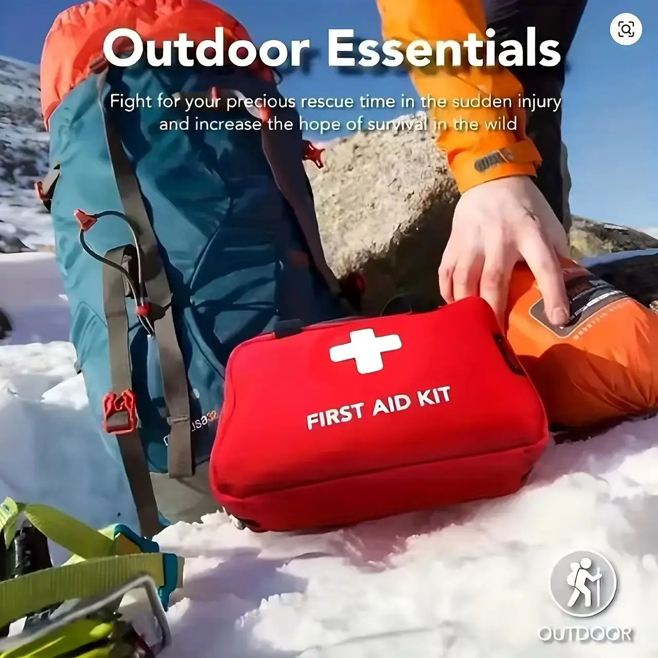 Aid Kit Medical Supplies with  - Survival Kit บทวิจารณ์และราคา