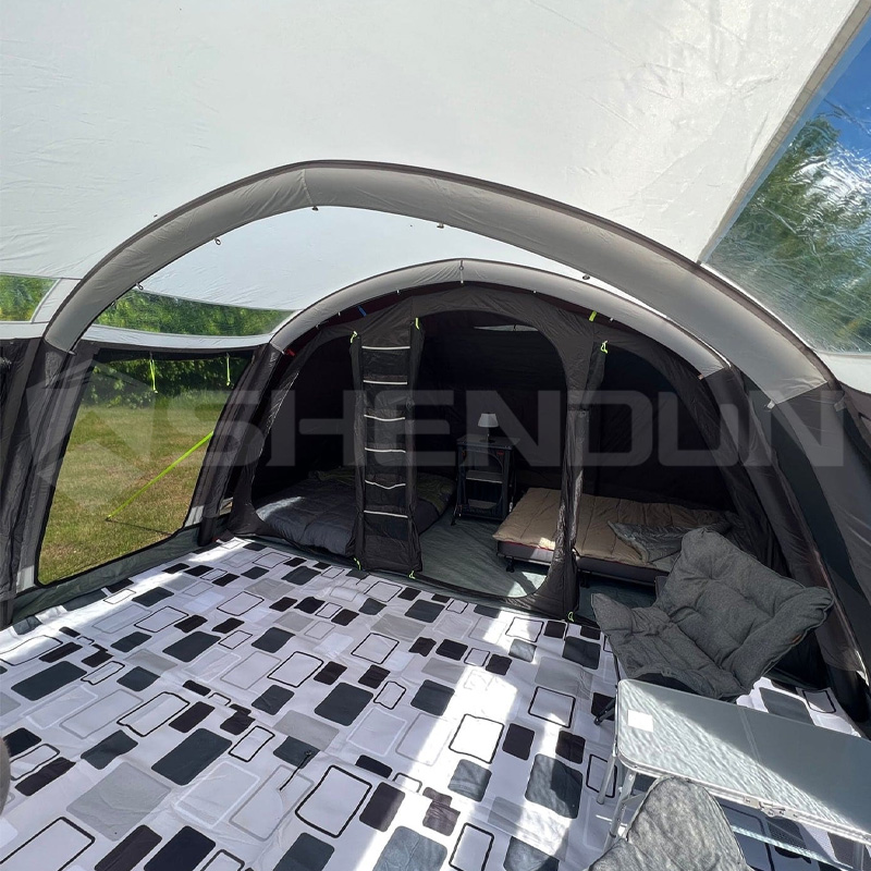 Inflatable Awning Caravan Tent - Outdoor Camping Awning บทวิจารณ์และราคา