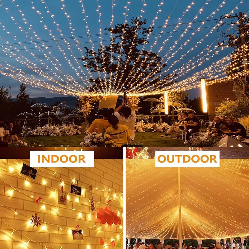 Outdoor LED String Lights Garl - Outdoor Camping Lights String บทวิจารณ์และราคา