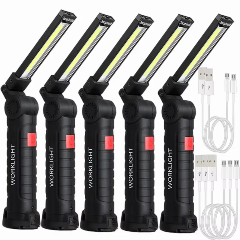 Portable COB LED Flashlight US - Outdoor Camping Light Portable บทวิจารณ์และราคา