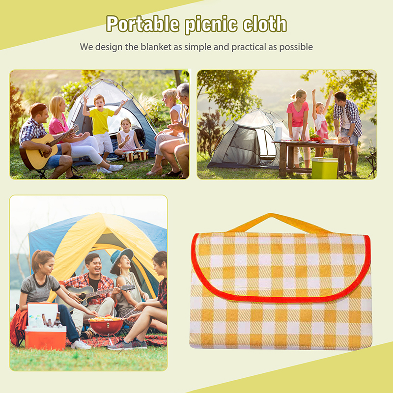 1PC Foldable Picnic Mat Portab - Outdoor Camping Rug บทวิจารณ์และราคา