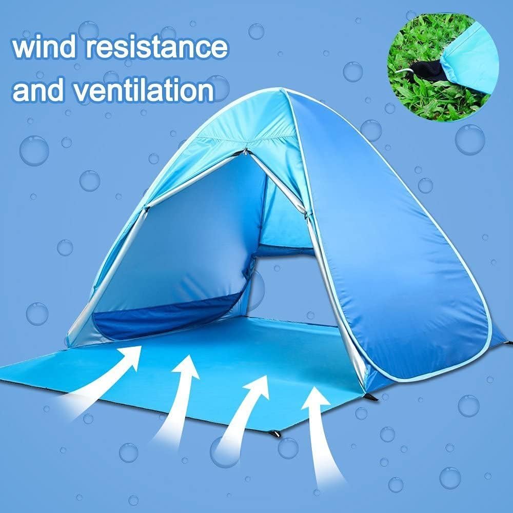 Pop Up Beach Tent Shade Sun Sh - Outdoor Camping Kids Activities บทวิจารณ์และราคา