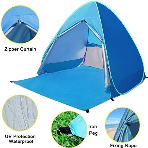 Pop Up Beach Tent Shade Sun Sh - Outdoor Camping Kids Activities บทวิจารณ์และราคา