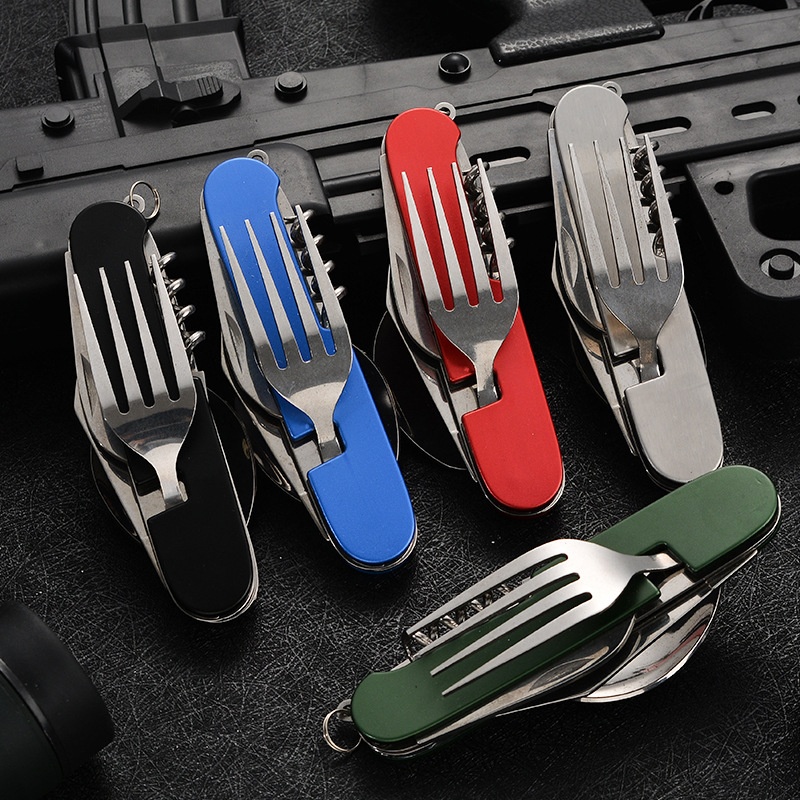 4 in 1 Folding Tableware Detac - Camping Quiet บทวิจารณ์และราคา