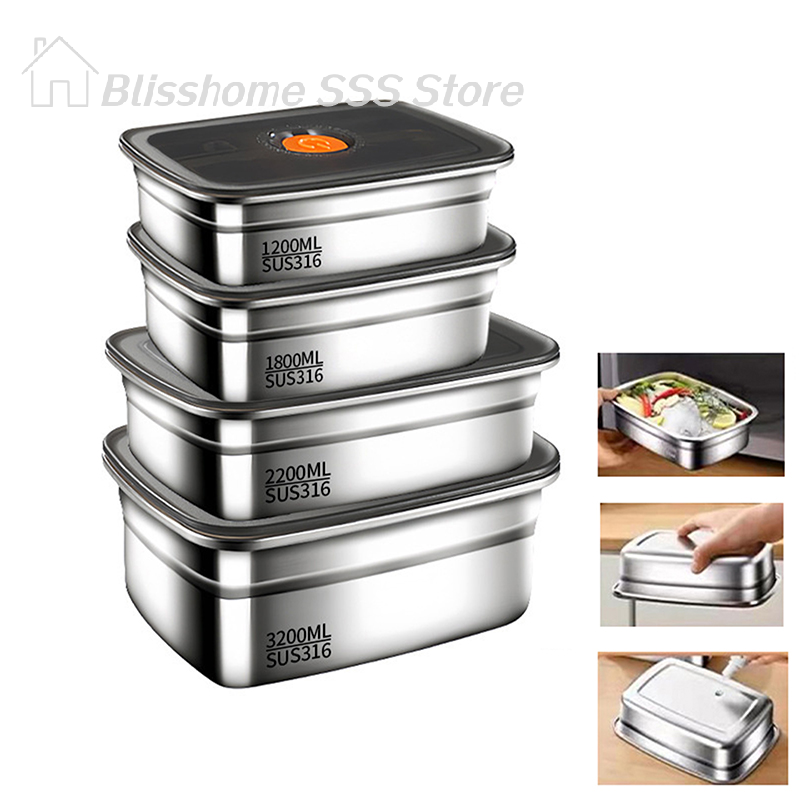 【S】304 Stainless Steel Lunch B - Outdoor Camping Fridge บทวิจารณ์และราคา