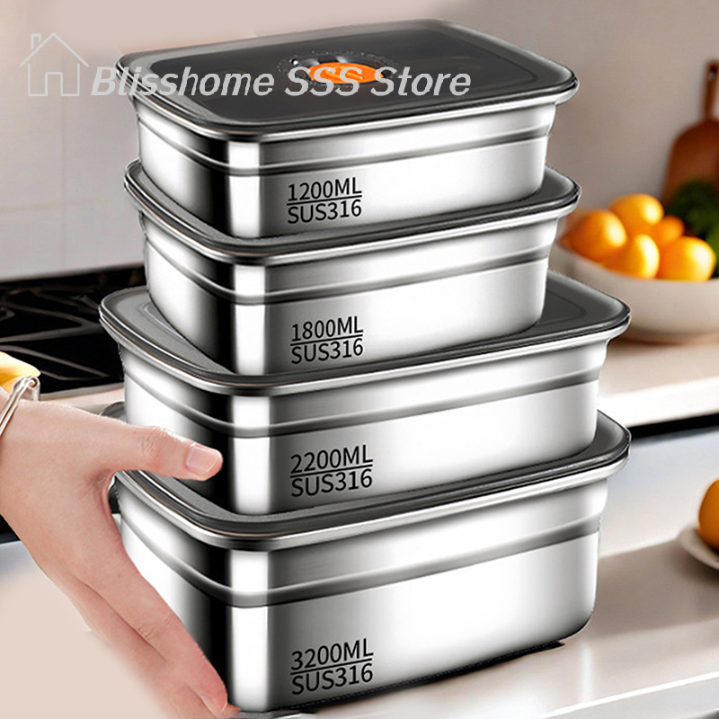 【S】304 Stainless Steel Lunch B - Outdoor Camping Fridge บทวิจารณ์และราคา