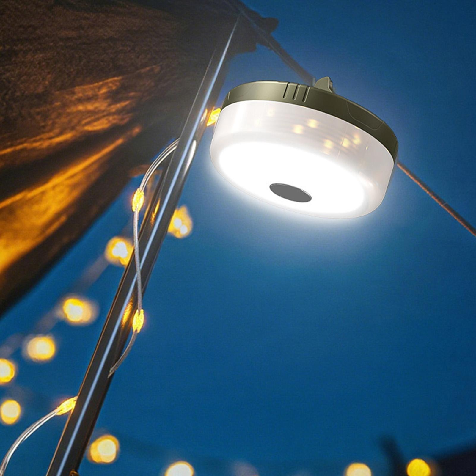 Retractable Camping String Lig - Outdoor Camping Lights String บทวิจารณ์และราคา