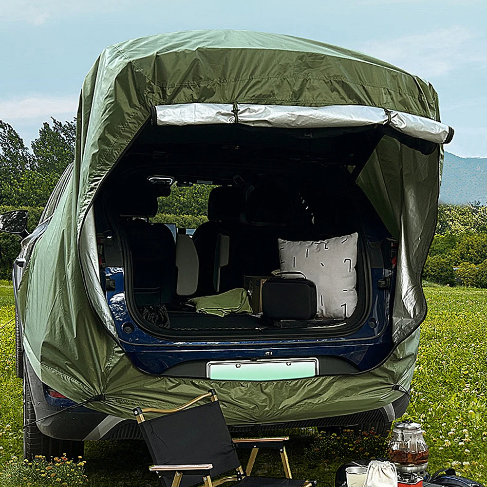Outdoor Car Rear Tent Camping  - Outdoor Camping Car Tail Tent บทวิจารณ์และราคา