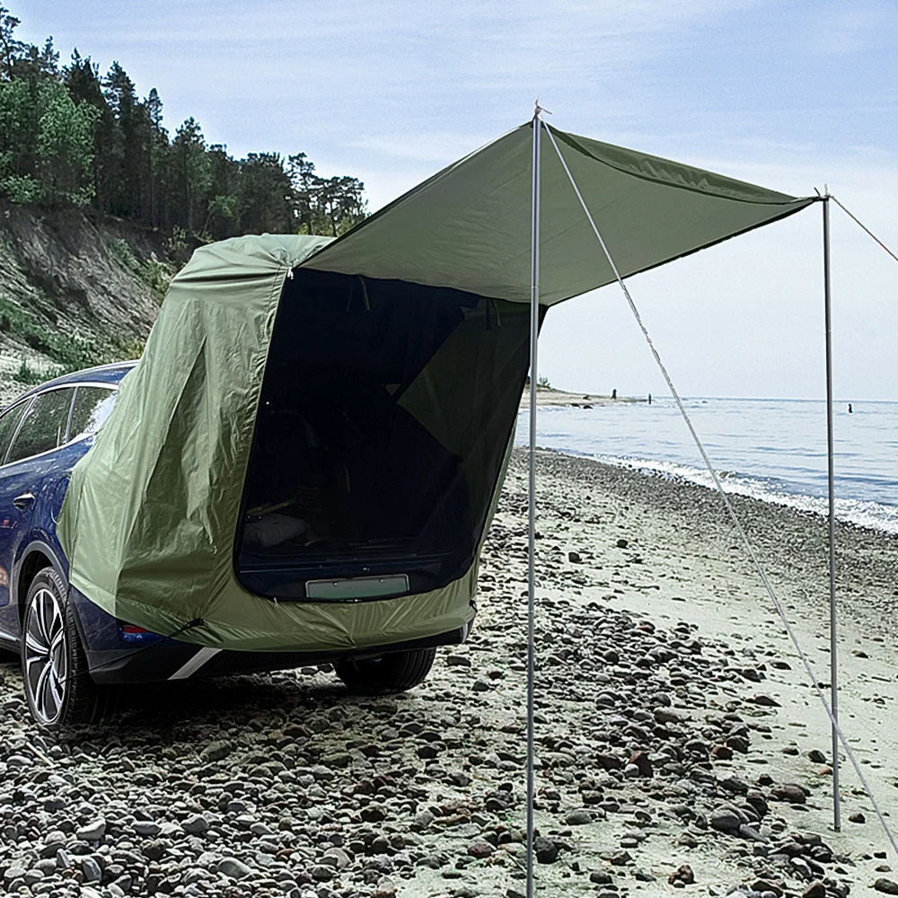 Outdoor Car Rear Tent Camping  - Outdoor Camping Car Tail Tent บทวิจารณ์และราคา