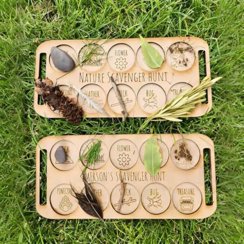Portable Wooden Bug Scavenger  - Outdoor Camping Kids Activities บทวิจารณ์และราคา