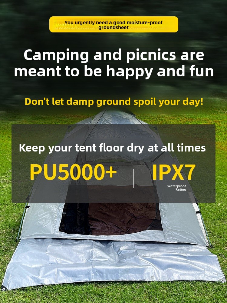 Waterproof Moisture-proof Camp - Outdoor Camping Tent Waterproof บทวิจารณ์และราคา